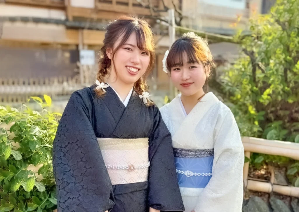 レース着物で映える京都散策｜写真映えコーデのポイント